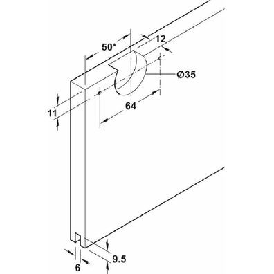 Herraje para puerta corredera, Slido Classic 12 IF