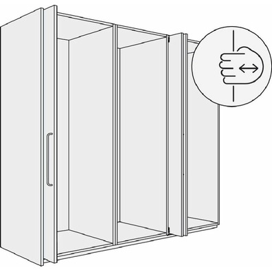 Herraje para puerta corrediza y giratoria, Hawa Co