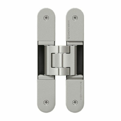Bisagra Tectus TE 340 3D F2 niquel mate 80kg