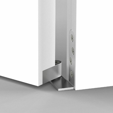 Bisagra pivotante desplazada al marco inox