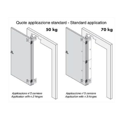 Bisagra Krona K6700 CS HD 111,5x29mm cromo satina