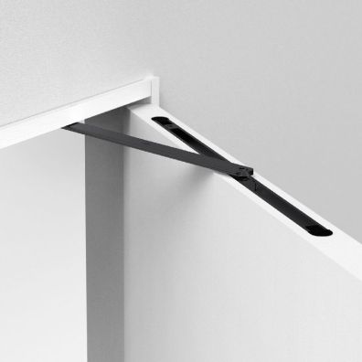 Limitador apertura puerta oculto negro