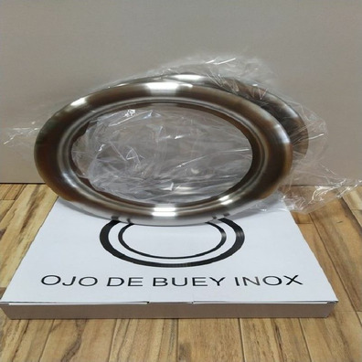 Ojo de buey inox juego medida ext.380mm int. 263mm