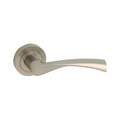 Manilla roseta ola aluminio juego BSN roseta Ø52mm