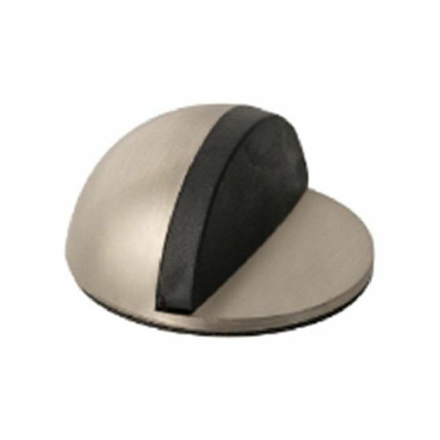 Tope puerta adhesivo níquel