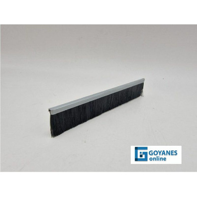 Polipelo Strip puerta H:30mm B:3,5mm 2m Negro und.