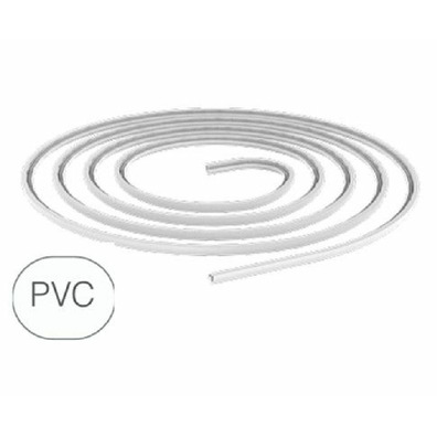 Junta de goma para filomuro flexible blanco 6m