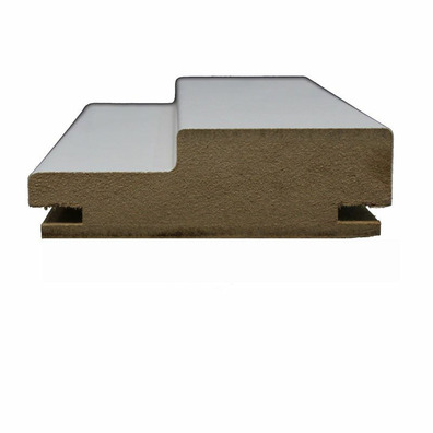 Juego sobremarco MDF Hidrofugo blanco 9003