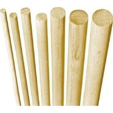 Espiga de madera 1000mm lisa