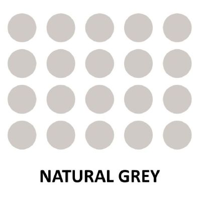 Tapón adhesivo para tornillo ø13mm natural grey