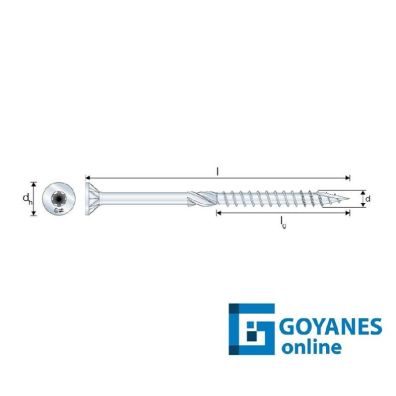 Tornillo SIMPSON Impreg + exterior Ø4.5x40 200u