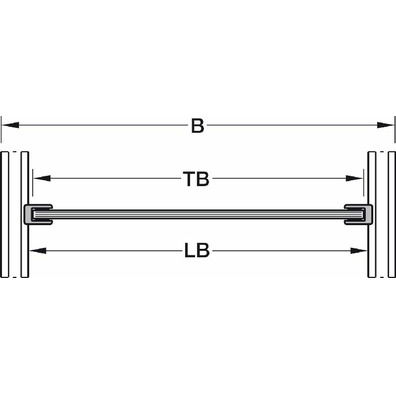 Soporte para estantes, Häfele Versatile para estan