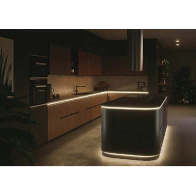 Tira LED 24v 6x6 silicona 2700K 10w/m 6m