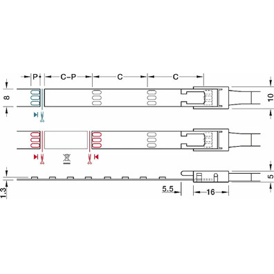 Led 3049 multiblanco