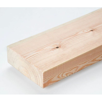 Ponton pino rojo macizo 4800x150x75mm