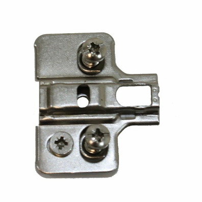Base HAFELE excéntrica tacos 5mm galce 2mm
