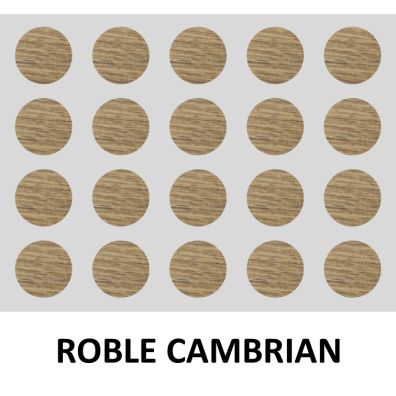 Tapón adhesivo para tornillo ø13mm cambrian oak