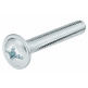 Tornillo tuerca 4x9mm zincado - 100 unidades