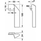 Tirador para mueble, Tirador con asa horizontal de