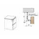 Perfil GOLA mueble bajo superior plata mate