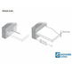 Tente TRIADE SLIM soporte balda 15kg c/regulación