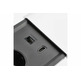 Regleta empotrable PRESTINO 2 enchufes+USB alu