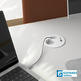 Enchufe + USB A&C blanco LOOP IN CHARGE