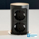 Regleta 2 enchufes embutir ELEVATOR 2 inox