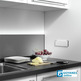 Tapa elevable para regleta KAPSA blanco