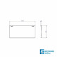 Tapa elevable para regleta KAPSA blanco
