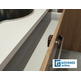 Pomo de pulsar push-lock niquel mate plastico
