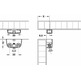 Pieza superior Hafele Ixconnect RV/O