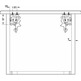 Juego guía quadro HAFELE freno extr. total 550mm