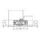 Bisagra Tectus TE 240 3D F2 niquel mate 60kg