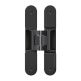 Bisagra Tectus TE 340 3D RAL 9005 negro mate 80kg