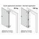 Bisagra KRONA K7080 BA 160x30mm bronce