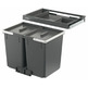 Sistema de separación de basura Häfele, cubo de ba