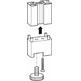 Pata ajustable, Häfele Versatile para columna