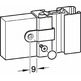 Soporte para pared lateral, Häfele Versatile para