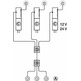Caja multi*interruptor, Häfele Loox