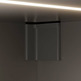 Tapa colgador Libra H11 blanca derecha Gris antracita