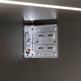 Tapa colgador Libra H11 blanca derecha Gris antracita