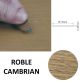 Tapón adhesivo para tornillo ø13mm cambrian oak