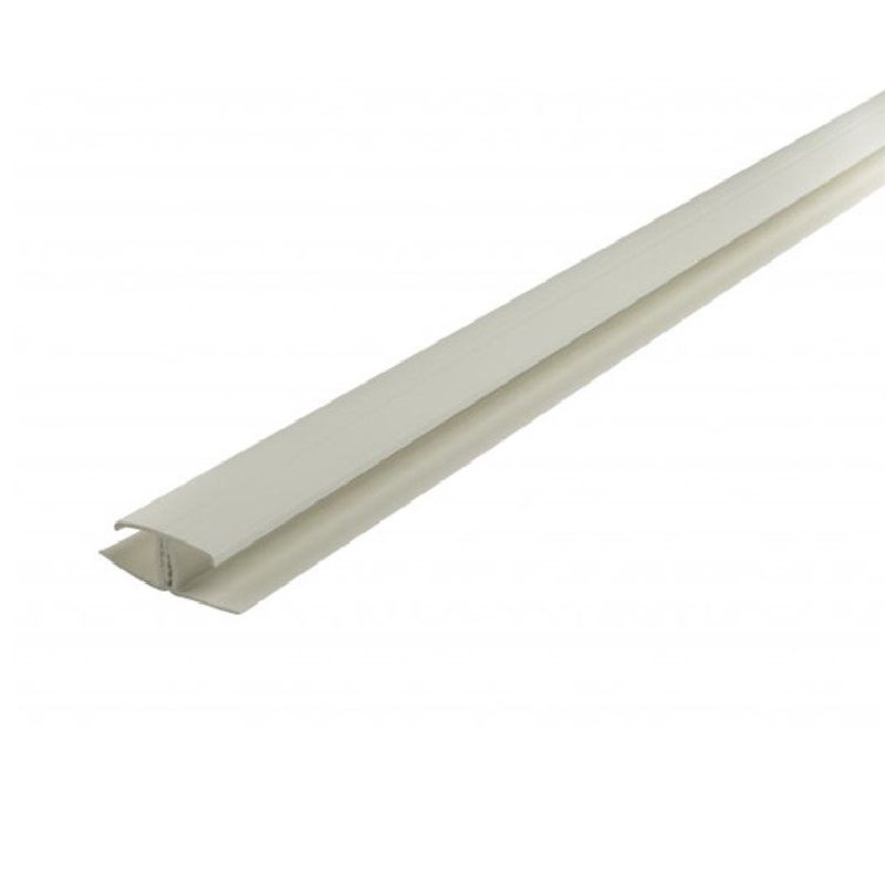 H Pvc Perfil H PVC blanco 2600mm - Goyanes Online